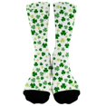 thumbnail image 2 of MEICHEN St. Patrick's Day Women's Themed Comfortable 3D Cute Printed Mid Calf Sports Socks Fashion Clothing Accessories for Women, 2 of 5