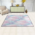 thumbnail image 3 of Pastel Clouds Soft Polyester Area Rug 60''x39'', Non Slip, Memory Foam, Water Absorbent, 3 of 7