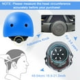 thumbnail image 4 of Rirool Kids Bike Helmet & Protective Gear Set - Ages 3-8 Boys Girls - Skateboard Cycling Scooter Rollerblading - Blue, 4 of 10