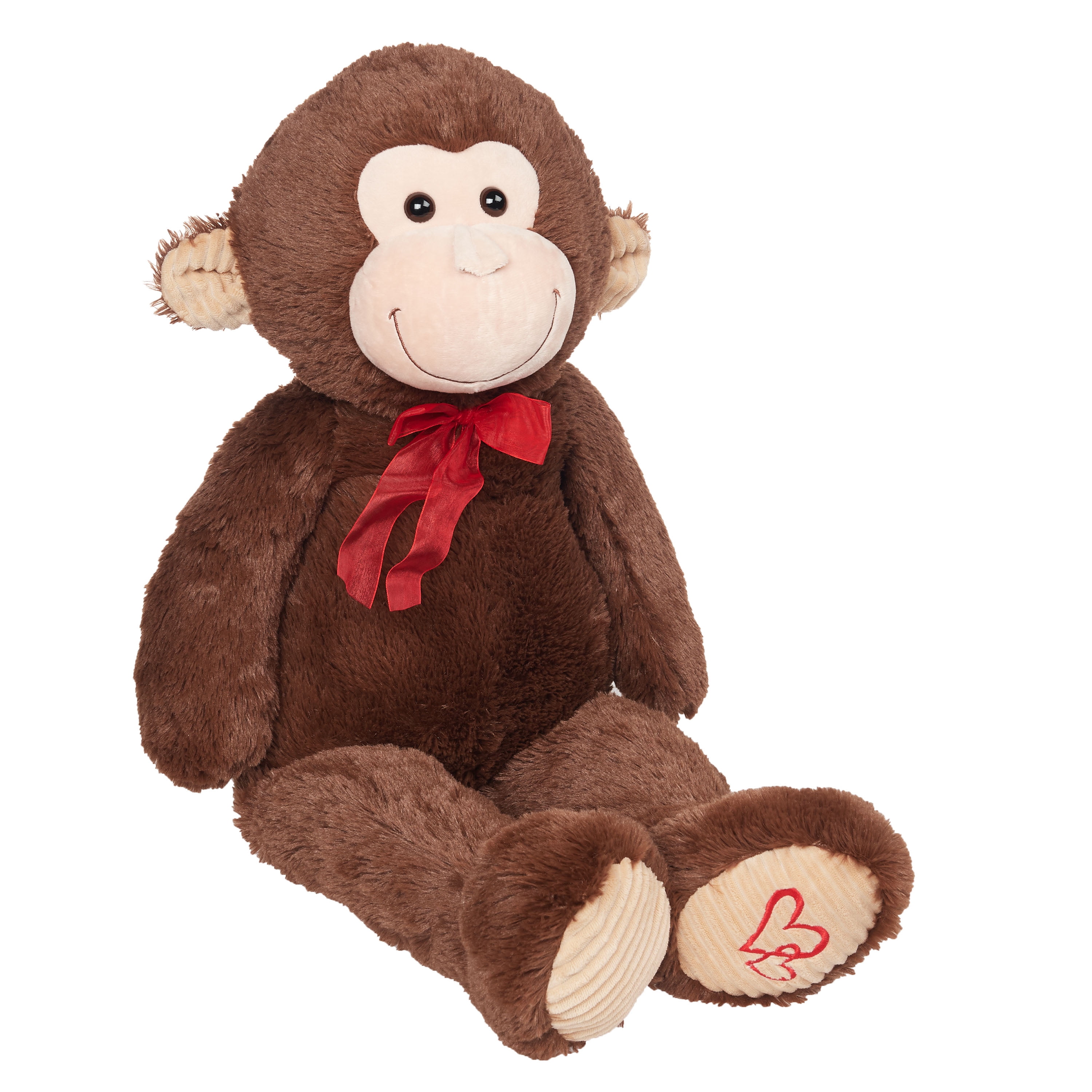 large plush monkey