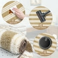 thumbnail image 4 of CozyDesg Soft Area Rugs for Living Room Bedroom,Large Rug Fluffy Fuzzy Shag Shaggy Soft Plush Carpet,Indoor Floor Carpet for Dining Room Home Decor,Beige & White, 4 of 7