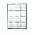 thumbnail image 2 of Large Dry Erase Calendar for Wall,Yearly Wall Calendar,Adhesive 12-Month Reusable Undated Blank Calendar Planner for Home,Office and School, 2 of 6