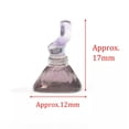 thumbnail image 2 of HOOUN Natural Fluorite Animals Statue Stone Carving Quartz Crystal Healing Reiki Decor-1PC Random Colour-Magic Broom, 2 of 2
