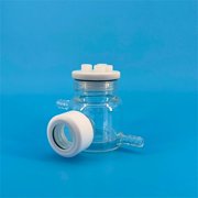 Controllable Temperature photoelectrochemical Cell, Optical Water Bath circulating electrolytic Cell, Double-Layer Quartz windowed electrolytic Cell (200ml)