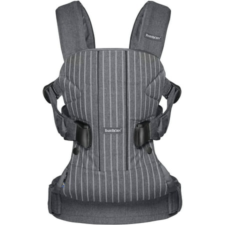 BABYBJORN Baby Carrier One - Pinstripe/Gray