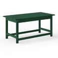 thumbnail image 4 of Westin Outdoor 35" Inch Adirondack Coffee Table for Patio Backyard UV Weather Resistant HDPE Plastic, Dark Green, 4 of 5