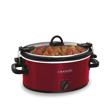 Crock-Pot Cook & Carry Slow Cooker, 4 Quart (SCCPVL400-R) - Walmart.com ...