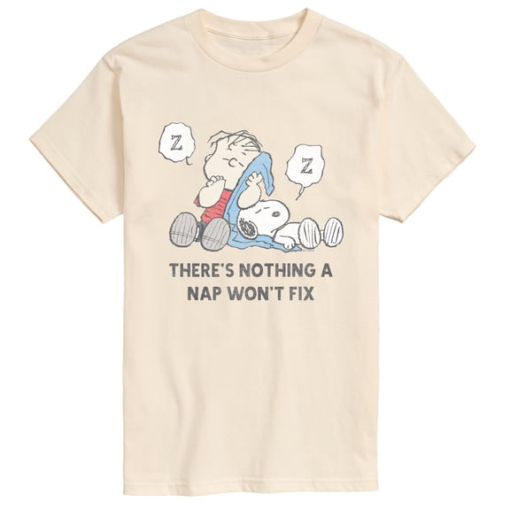 Peanuts - Linus Nap - Men's Short Sleeve Graphic T-Shirt