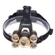 thumbnail image 4 of Lámpara LED de pesca con 5 LED, luz telescópica, linterna frontal con zoom de 2400LM, 4 of 8