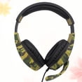 thumbnail image 4 of Camouflage Gaming Headset Game Machine Computer Gamer Headset Game Headphone with Microphone for Computer Moblie Phone Laptop (Green), 4 of 8