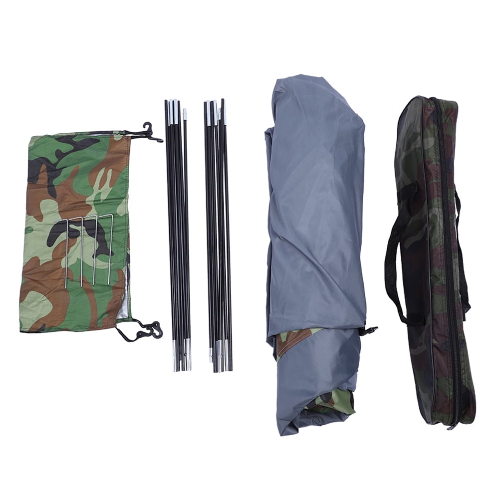 Tcbosik Tent with Carrying Bag for Camping, 3-4 Person Camping Dome Tent, Lightweight Portable Tent for Outdoor Camping/Hiking, Camouflage