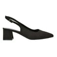 thumbnail image 5 of XY London Womens Faux Suede Sling Back Low Block Heel Court Shoes, 5 of 5
