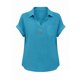 thumbnail image 1 of Mujeres de Verano Tops Casual Cuello en V Manga Corta Suéter Blusa Primavera Suave, 1 of 5