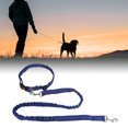 thumbnail image 3 of YIXIGGC Adjustable Running Training Dog Leash Elasticity Hand Freely Nylon Lead Rope (Blue+Red) XC921-25907, 3 of 7
