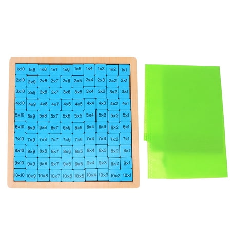 

1pc 1-100 Digital Continuous Board Educational Plaything for Kids (Blue)