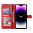 thumbnail image 4 of Funda para FOXDOCK iPhone 14 Plus – Cuero Premium, 3 ranuras para tarjetas, Protección contra impactos, 4 of 5