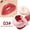 03 Morning Peach, variant on Julystar Jelly Lip & Cheek Balm, 8 Shades Moisturizing Glossy Lip Tint, Long Hydrating Formula Creates Plump Glass Lips for Daily Makeup