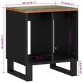 thumbnail image 4 of vidaXL Side Table 40x31x46 cm Solid Wood Reclaimed&Engineered Wood, 4 of 5