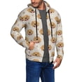 thumbnail image 3 of Zip Up Hoodies for Men - Labrador Retriever Dog No.1017 Long Sleeve Comfrt Men'S Fashion Hoodies & Sweatshirts, Jackets for Men Hoodies Pullover Clothing Clothes with Pouch, 3 of 5