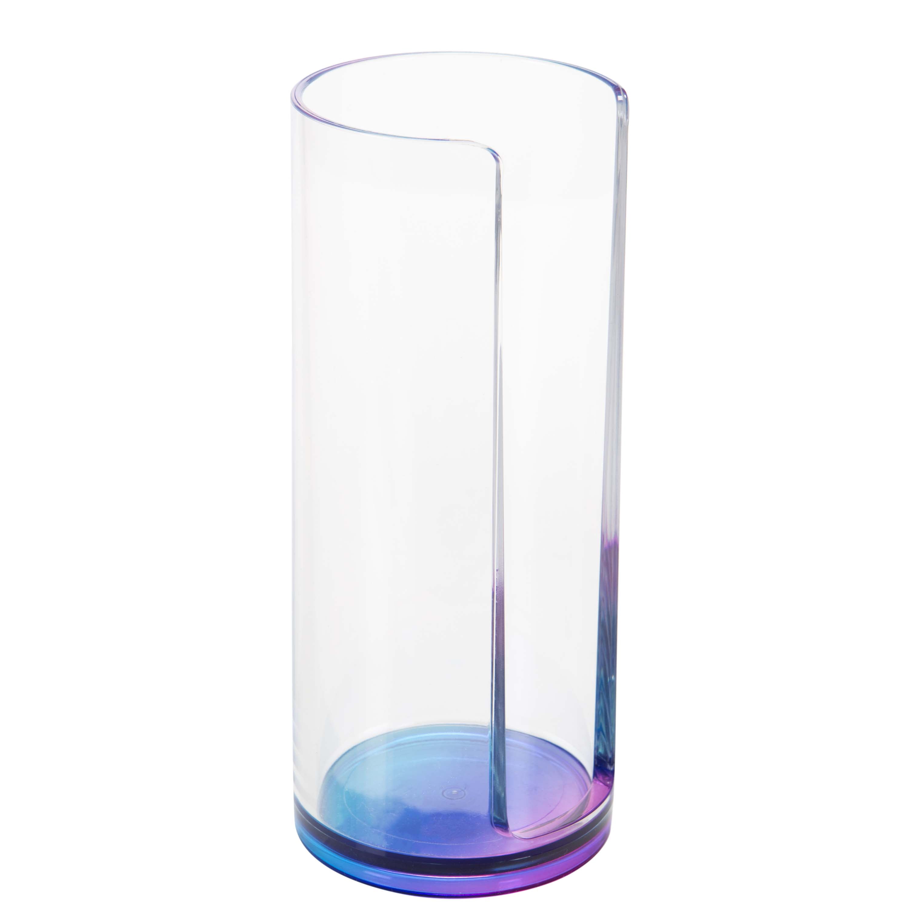 Simplify Cotton Pads Holder Bathroom Canister in Ombre