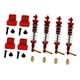thumbnail image 3 of Amortiguadores para coches RC 1/16, soportes de aluminio para amortiguadores, repuestos para amortiguadores, RC Rojo, 3 of 9