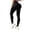 Yoga 159#Black, variant on Leggings for Women High Waisted Seamless Push up Comfortable Athletic Wear Stretchy Fit for Ladies Daily Wear L