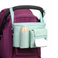 thumbnail image 1 of Baby Stroller Organizer Holder Diaper Storage Secure Straps Pocket, 1 of 2