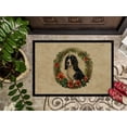 thumbnail image 4 of Carolines Treasures DAC2443MAT 18 x 27 in. Unisex Welsh Springer Spaniel Christmas Flowers Doormat, 4 of 6