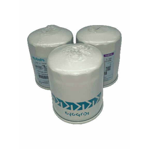 Genuine Kubota Oil Filter 3 Pack HH160-32093 16271-32090 Grasshopper 10080