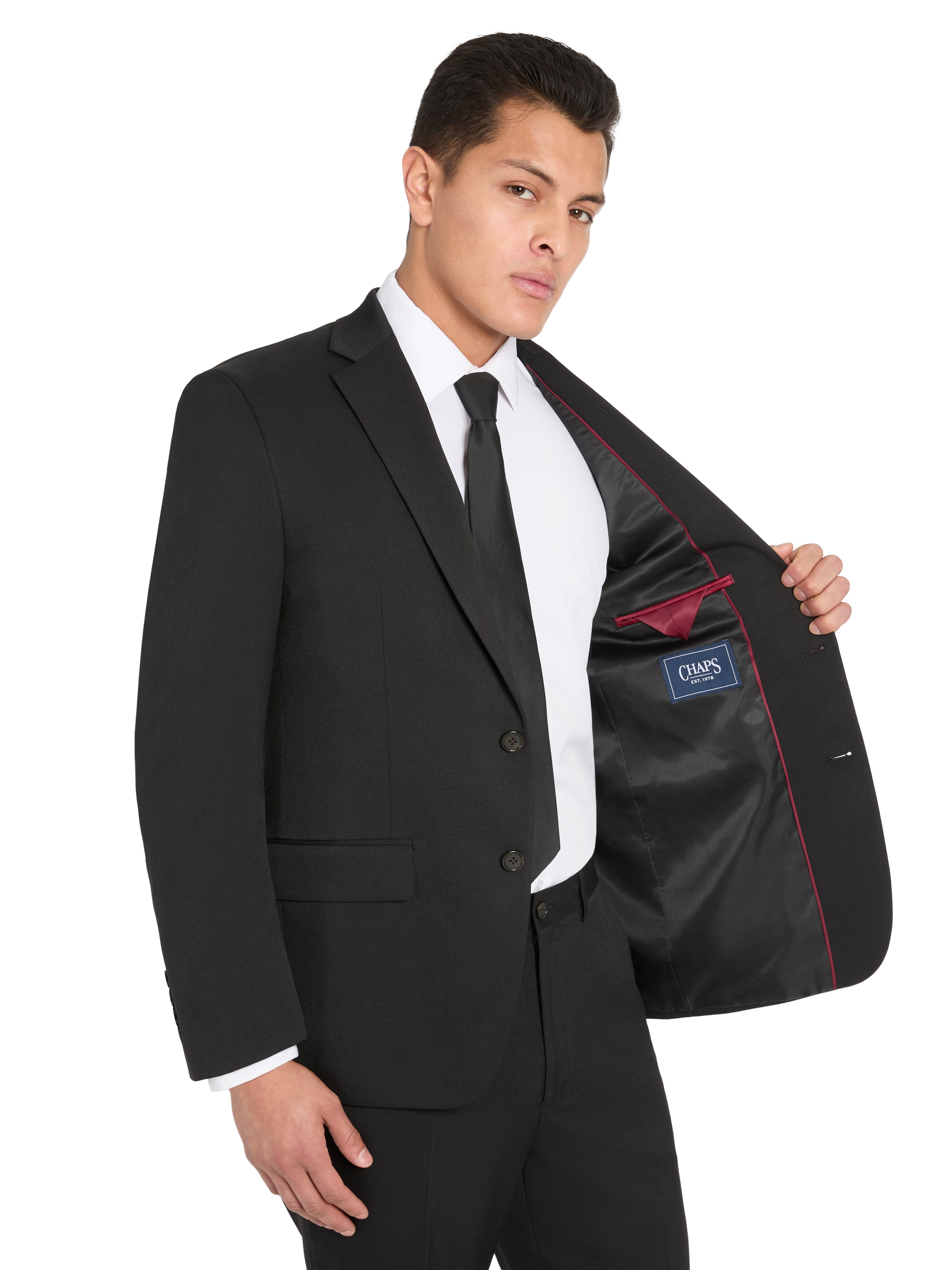 Chaps Men's Solid Classic Fit Tailored Suit
