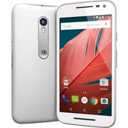 Motorola MOTO G3, AT&T Only | White, 8 GB, 5.0 in Screen | Grade B+ | XT1540