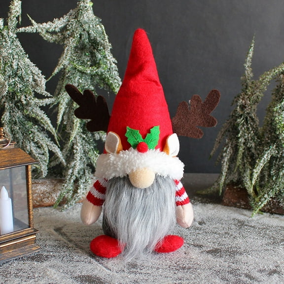 HOOWIFFY Holiday Figurines Multi Cloth 2Pcs