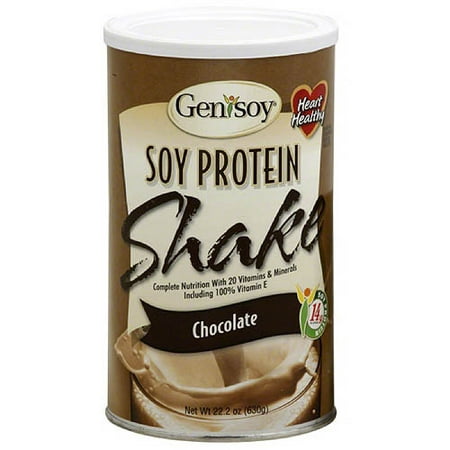 Genisoy Chocolate Shake, protéines de soya 22,2 oz