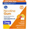 Kroger Coated Fruit Wave Nicotine Gum Stop Smoking Aid (compare to Nicorette) 2mg 160 Pieces *EN
