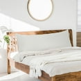 thumbnail image 7 of PiccoCasa Microfiber Body Pillow Case Cover, 2 Packs White Pillowcases, Body(20"x60"), 7 of 7
