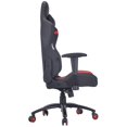 thumbnail image 4 of ViscoLogic Série DENVER Ergonomique Haut Dossier Pivotant Inclinable Course à Domicile Bureau Ordinateur Chaise de Jeu (Noir-Rouge-Blanc), 4 of 7