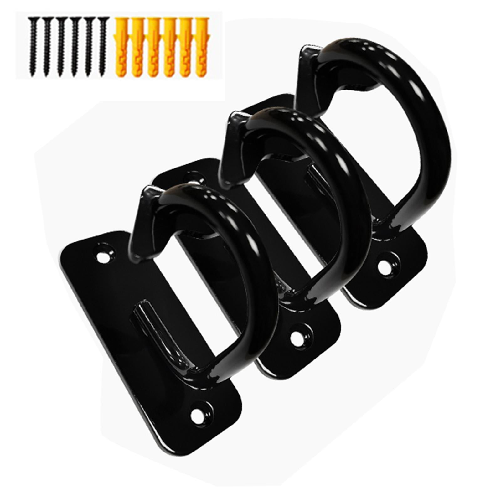 DimyFew Wall Mount Workout Anchors 300kg Load Home Gym Exercise Anchors Resistance Bands Style A