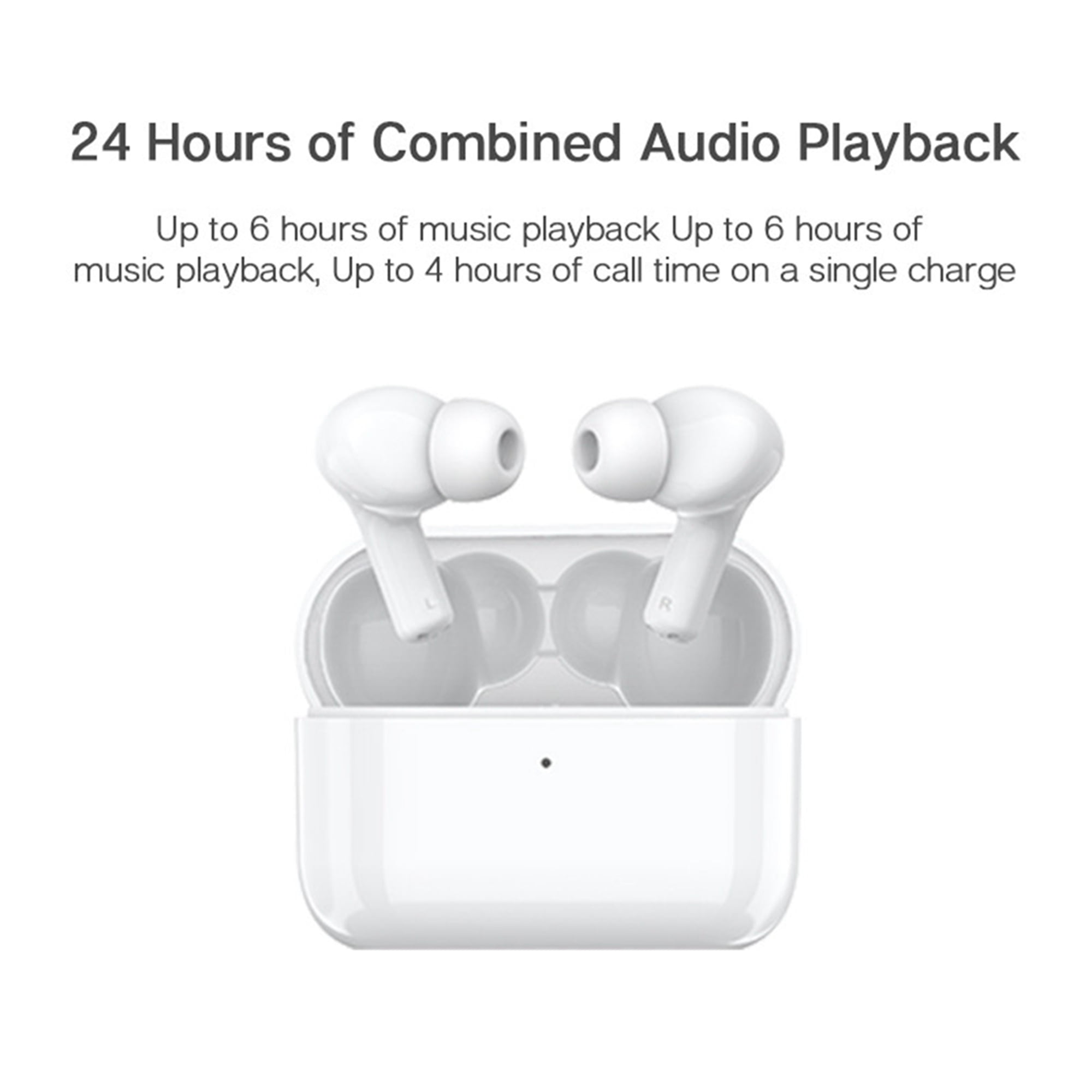 Shuttle tree Honor Earbuds X1 Wirless Earphones Bluetooth 5.0 Earbuds TWS Noise Cancellation Dual Microphone IP54 Waterproof Touch Control Headphones Walmart