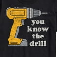 thumbnail image 3 of Instant Message - You Know The Drill - Men's Short Sleeve Graphic T-Shirt, 3 of 6