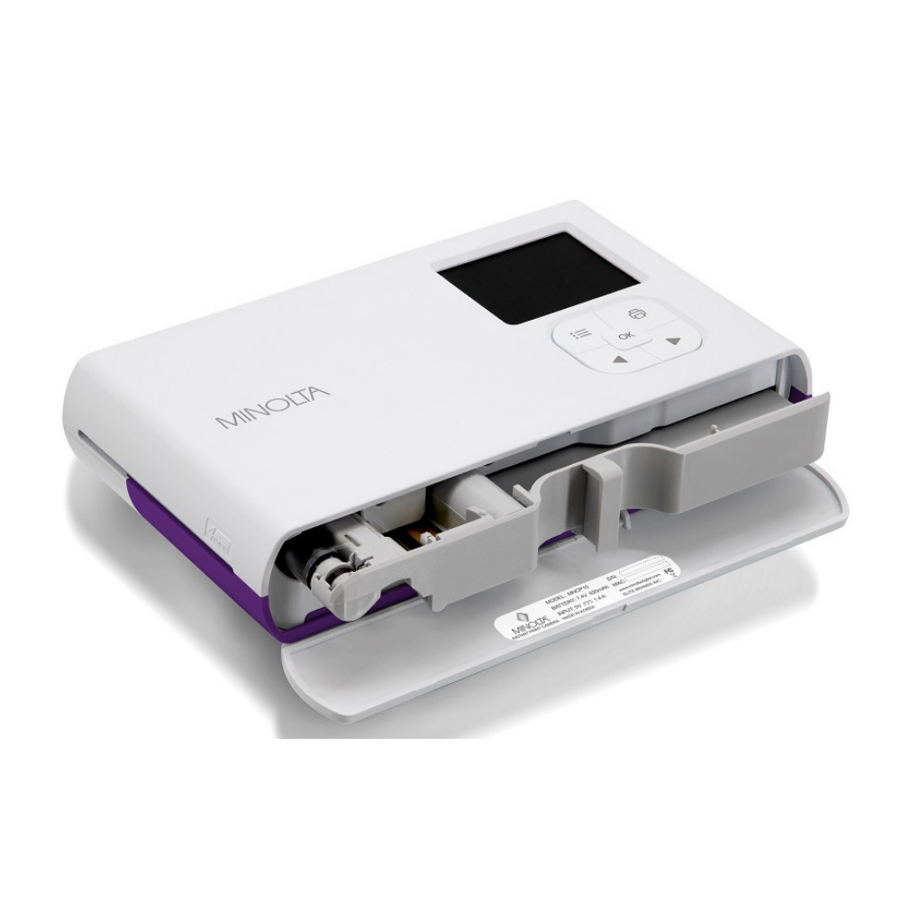 Minolta MNCP10-PP Instapix Instant Print Camera - Purple
