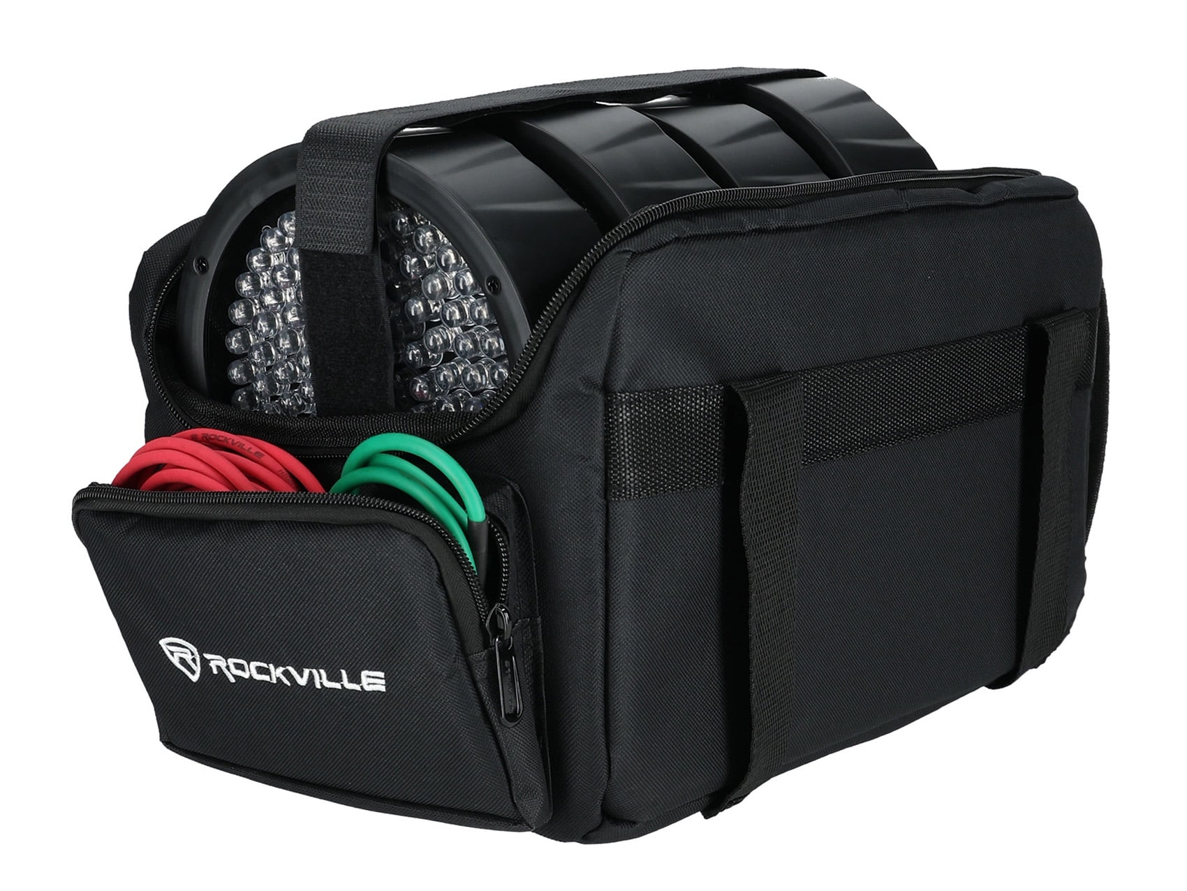 2 Chauvet DJ Mini Kinta ILS RGBW LED Party/Stage Effect Lights D-Fi USB/DMX+Bags