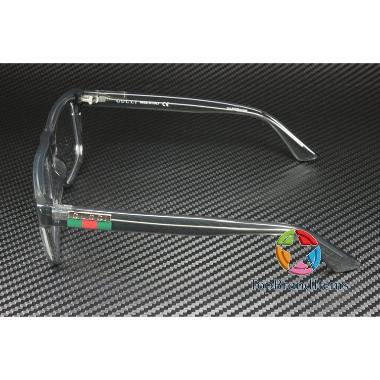 z*o様 archive Gucci Cat Clear Eyewear グッチ GUCCI GG1117O 003 Rectangular Grey Transparent Demo Lens 56 mm