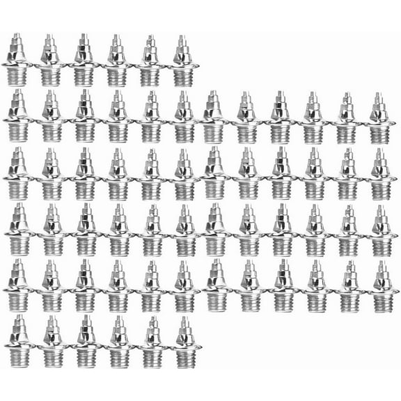 Replacement Track And Field Running Spikes Xmas Tree Spikes 6mm Steel 60pcs