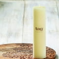 thumbnail image 3 of TAG 2x8" Unscented Long Burning Pillar Candle, Ivory, 3 of 9