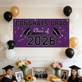 thumbnail image 2 of 2026 Graduation Party Backdrop - 59"Ã 35"Congrats Grad Banner in Green, Large Class of 2026 Decorations, Photography & Grad Party Supplies, 2 of 5