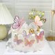 thumbnail image 2 of 3d Butterfly Cupcake Toppers Butterfly Cake Picks With Dot Glue And Support Stick Food Decorations, 2 of 4
