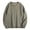 Army Green, variant on Men's Long Sleeve Casual Solid Pullover Tops Holiday Crewneck Sweatshirt Comfortable Relaxed Fit Oversized Pullover Long Sleeve Crewneck Casual Tops