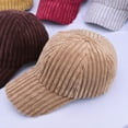 thumbnail image 3 of CoCopeaunts Corduroy Baseball Caps for Women Autumn Winter Hats for Women Snapback Hat Female Hip Hop Cap Gorras Bone Casquette Gorro, 3 of 6