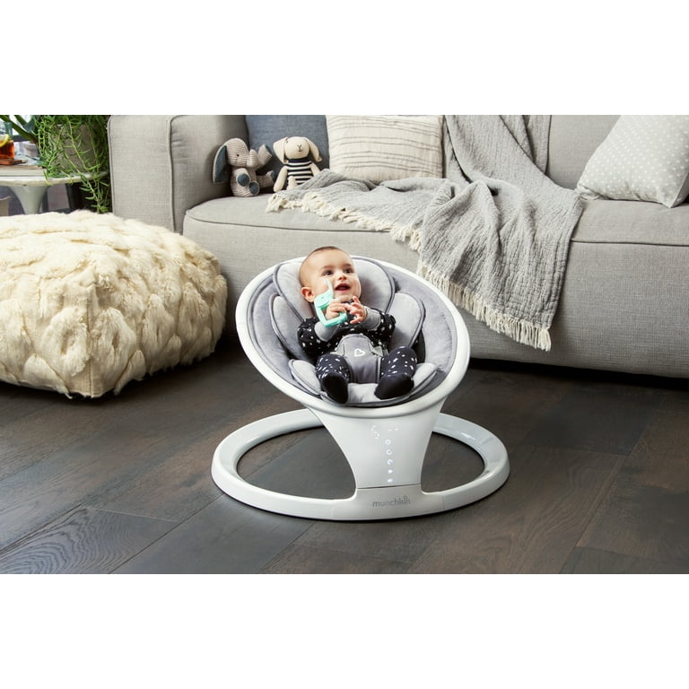 Munchkin® Compact Baby Swing | Bluetooth & Remote Control Enabled 