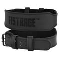 thumbnail image 2 of Weight Lifting Belt Leather - FISTRAGE Powerlifting Belt for Men & Women - Gym Back Support for Squats, Deadlifts - Fitness Training Belt with Wrist Wraps, 2 of 7